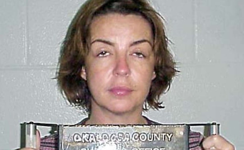 Laren Sims' mugshot after her arrest