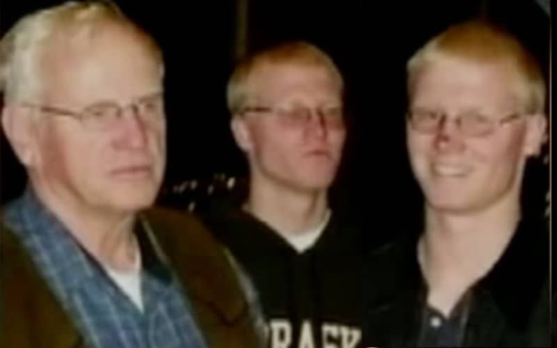 Caleb and Joshua Bledsoe pictured along with their father William