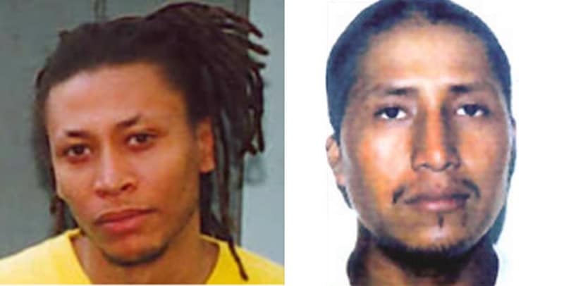 Missing Persons headshots of Terrance Williams and Felipe Santos