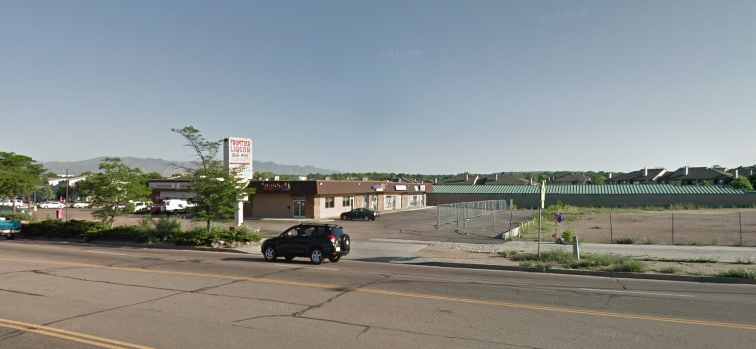 The area where Douglas Warren was murdered