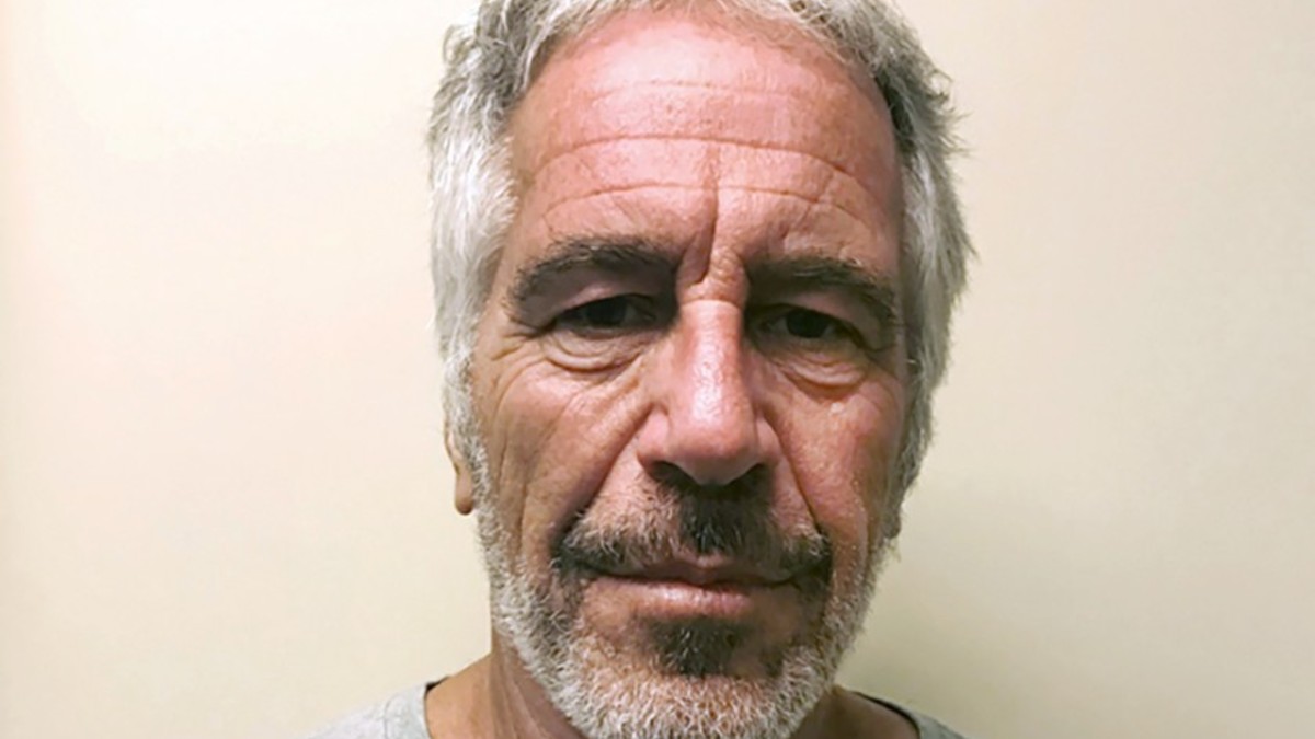 Mugshot of Jeffrey Epstein