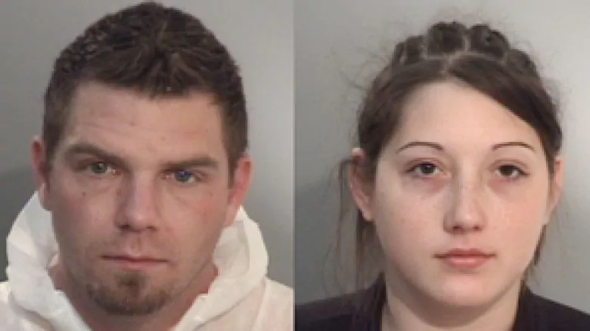 Mugshots of Rafferty and McClintic