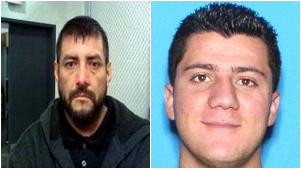 Mugshots of Pedro Espinoza and Ervis Mecollari