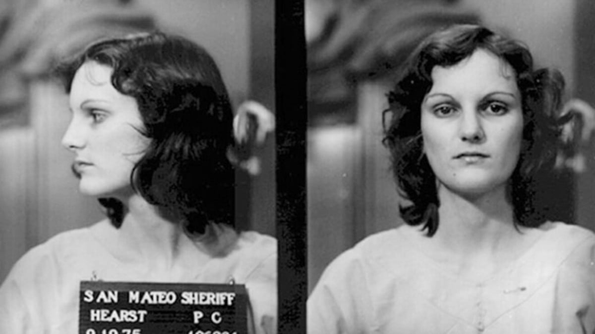 Mugshot of Patty Hearst