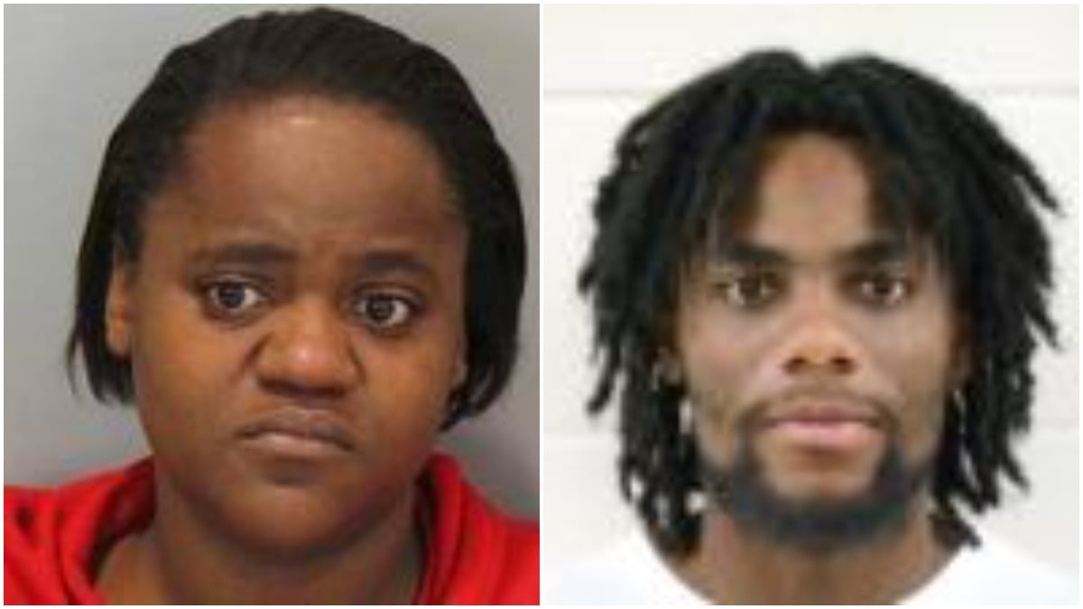 Mugshots of Monique and Gary Lee
