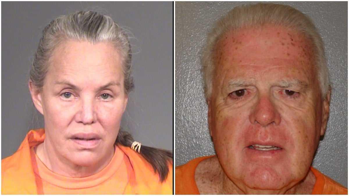 Mugshots of Pam Phillips and Ronald Young
