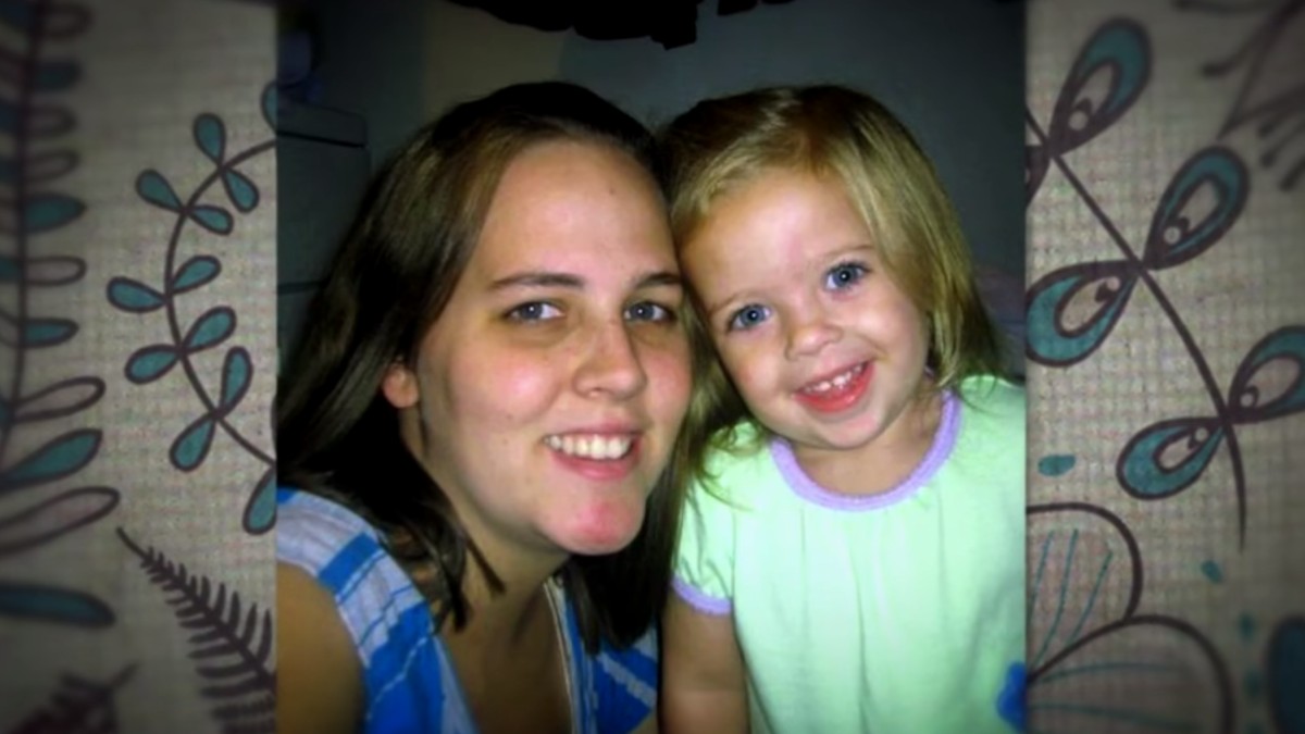 Allison Clark with her daughter