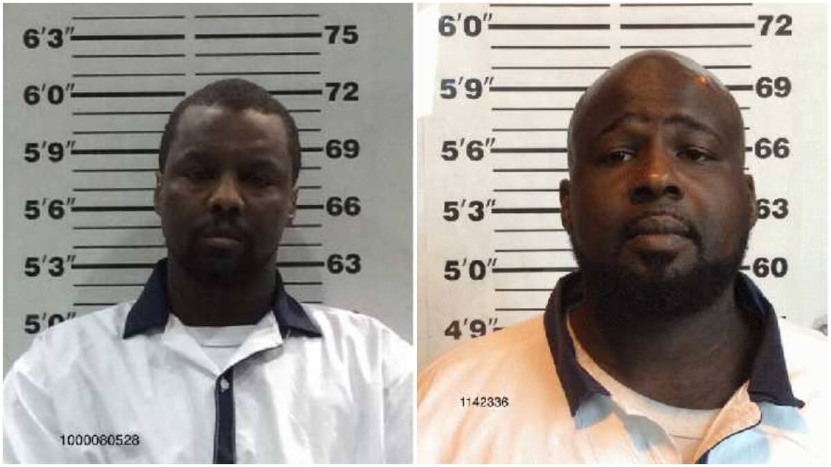 Mugshots of Jason Ardis and Quentin Cooks