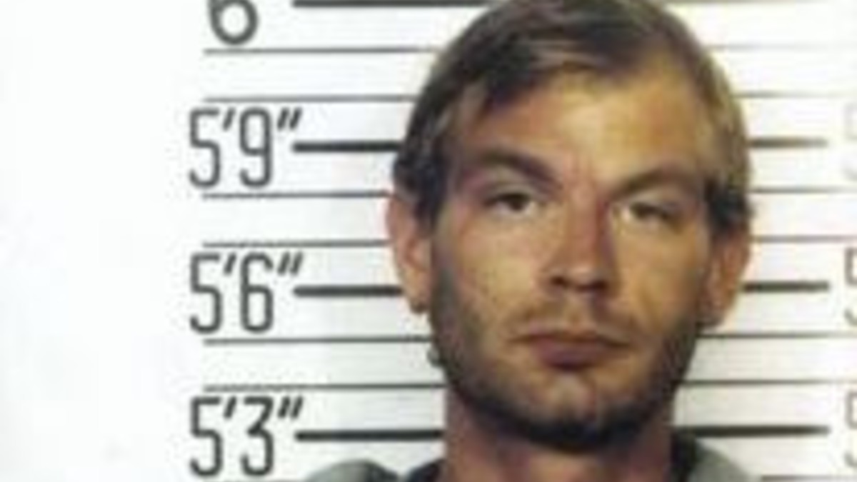 Mugshot of Jeffrey Dahmer