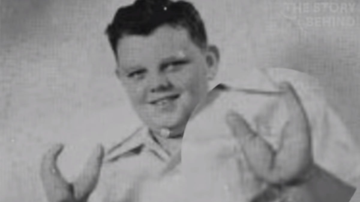 Grady Stiles pictured as a boy