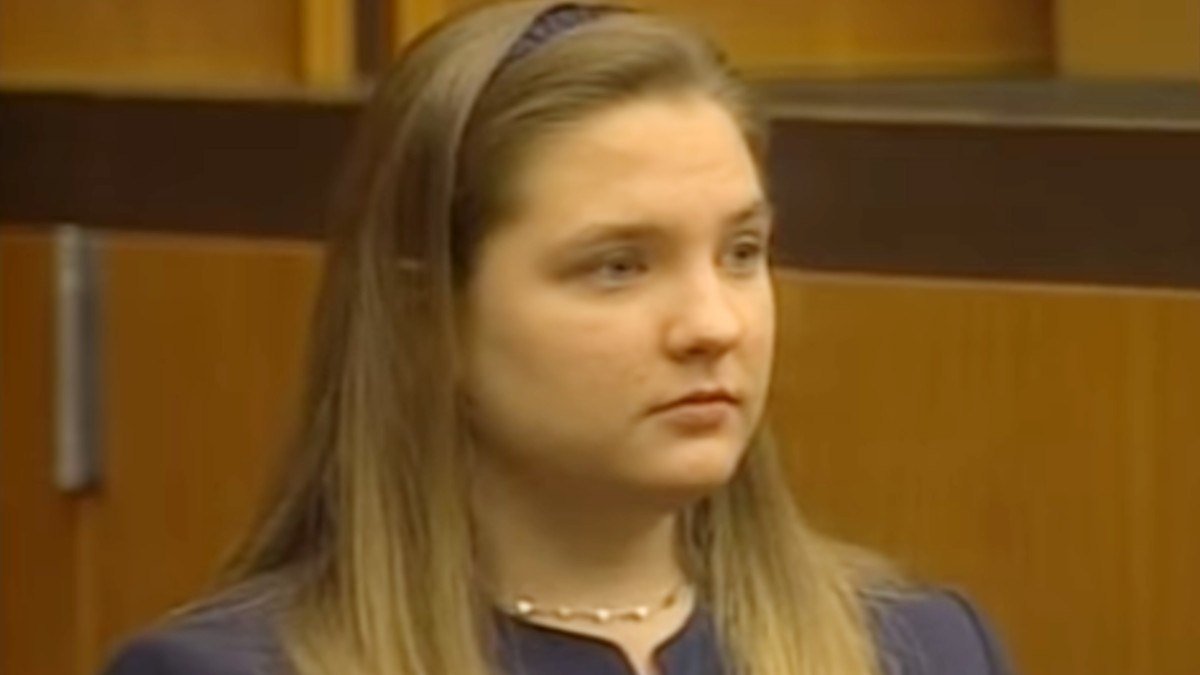 Louise Woodward in court