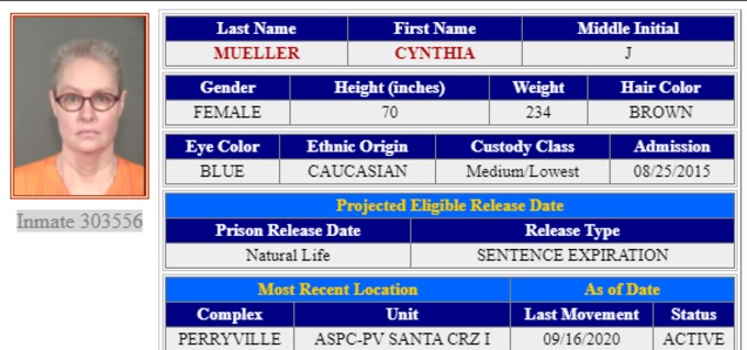 Mueller incarceration details