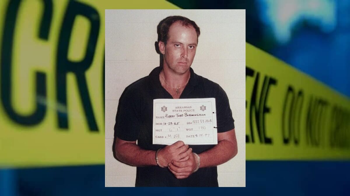 Mugshot of Robert Burmingham