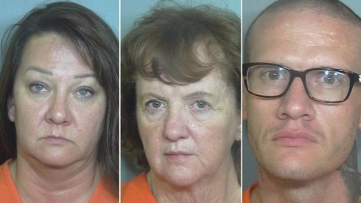 Mugshots in Randy Baker murder