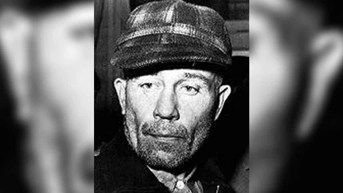 Police pic of Ed Gein