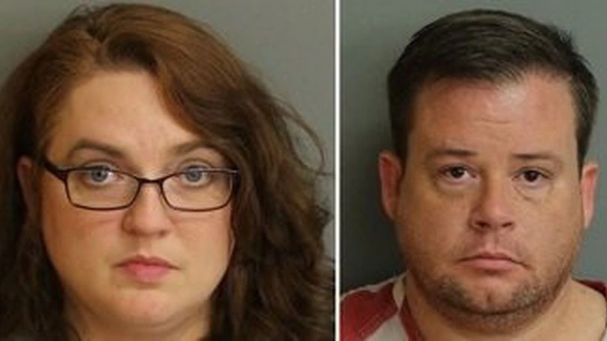Mugshots of Cindy Reese and Jeffrey Brown