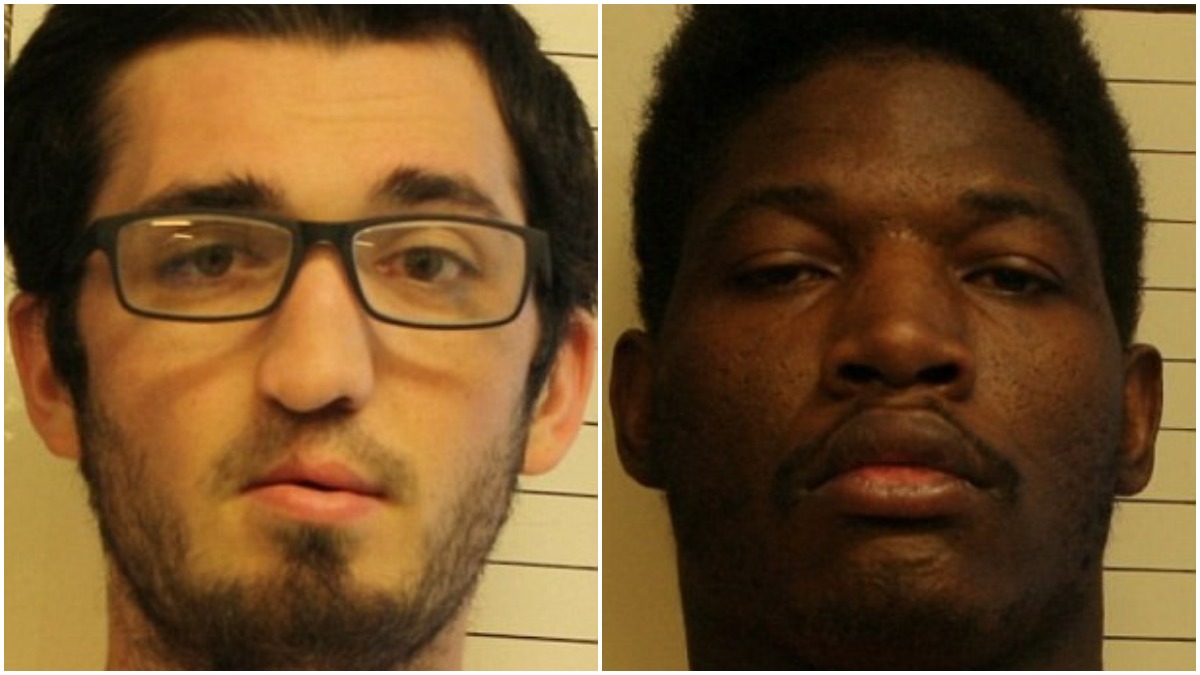 Mugshots of Dylan Eason and Isaiah Churchwell
