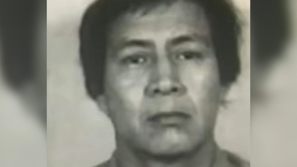 A mugshot of Gene Leroy Hart