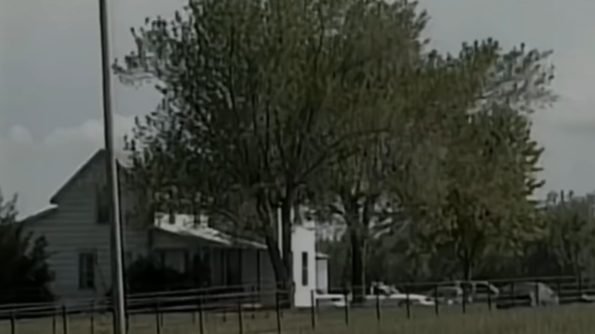 A Kansas farmhouse