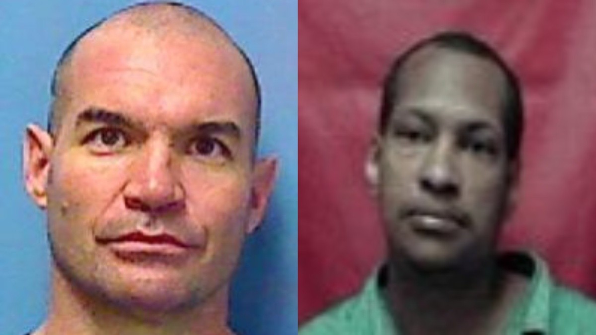 Mugshots of George Tiaffay and Noel Stevens