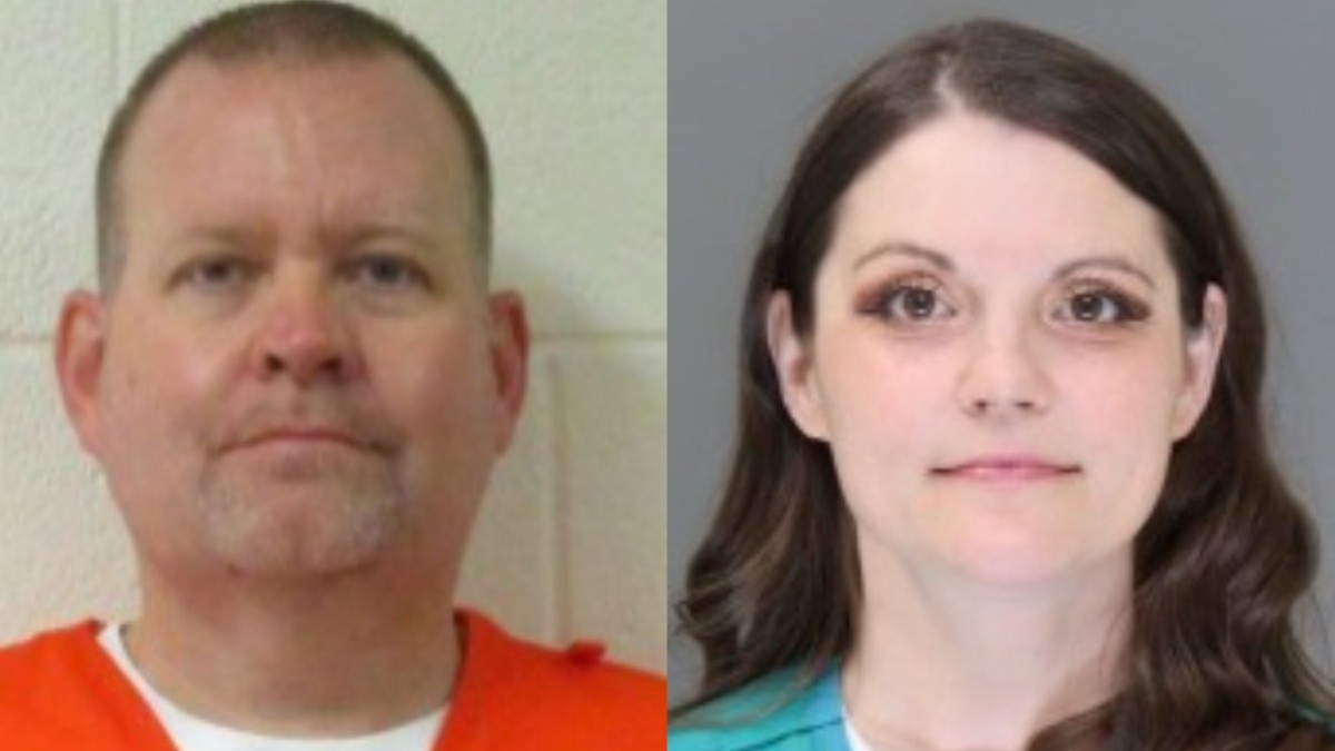 Mugshots of Samuel and Colette Collins