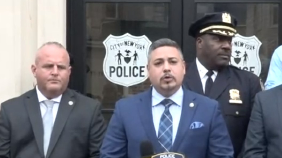 NYPD press conference