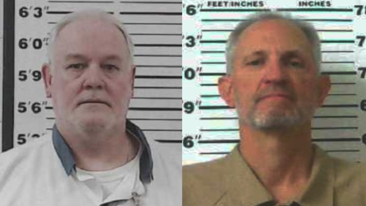 Mugshots of James Batsel and Mark McKenna