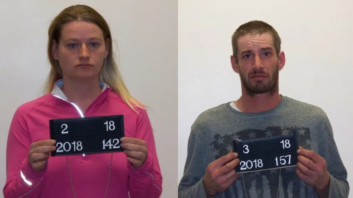 Mugshots of Stephaine and David Jackson