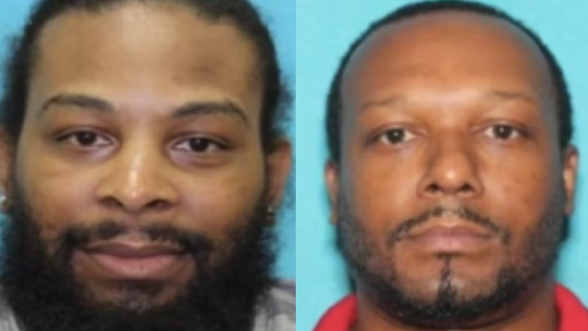 Mugshots of Terran Green and James Green