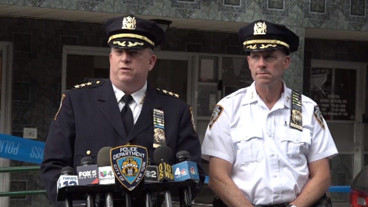NYPD press conference