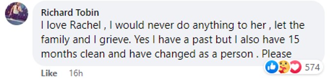 Richard Tobin comment on Facebook