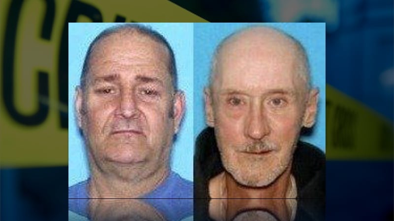 Dennis Kelley (left) and Carl McFarland (right) were murdered during burglary