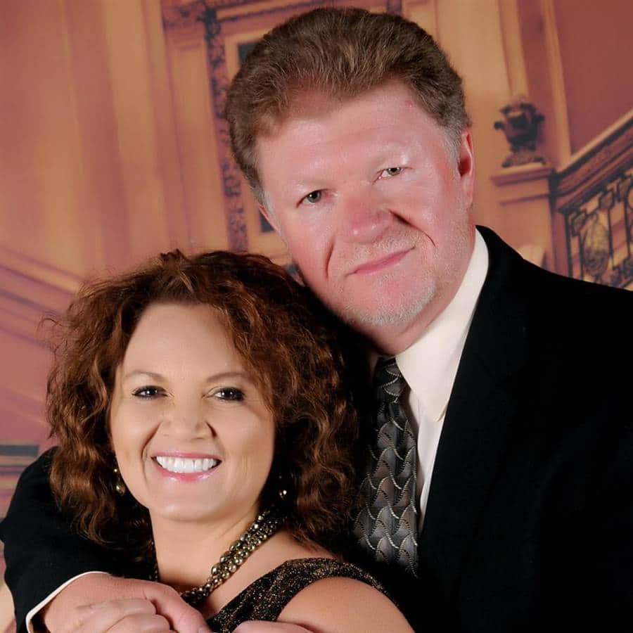 Rhonda Daugherty with her husband Charles Daugherty