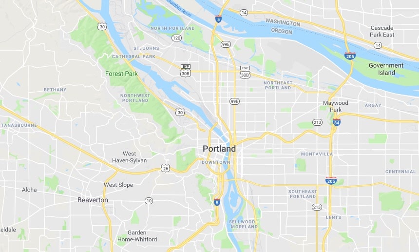 Forest Park map