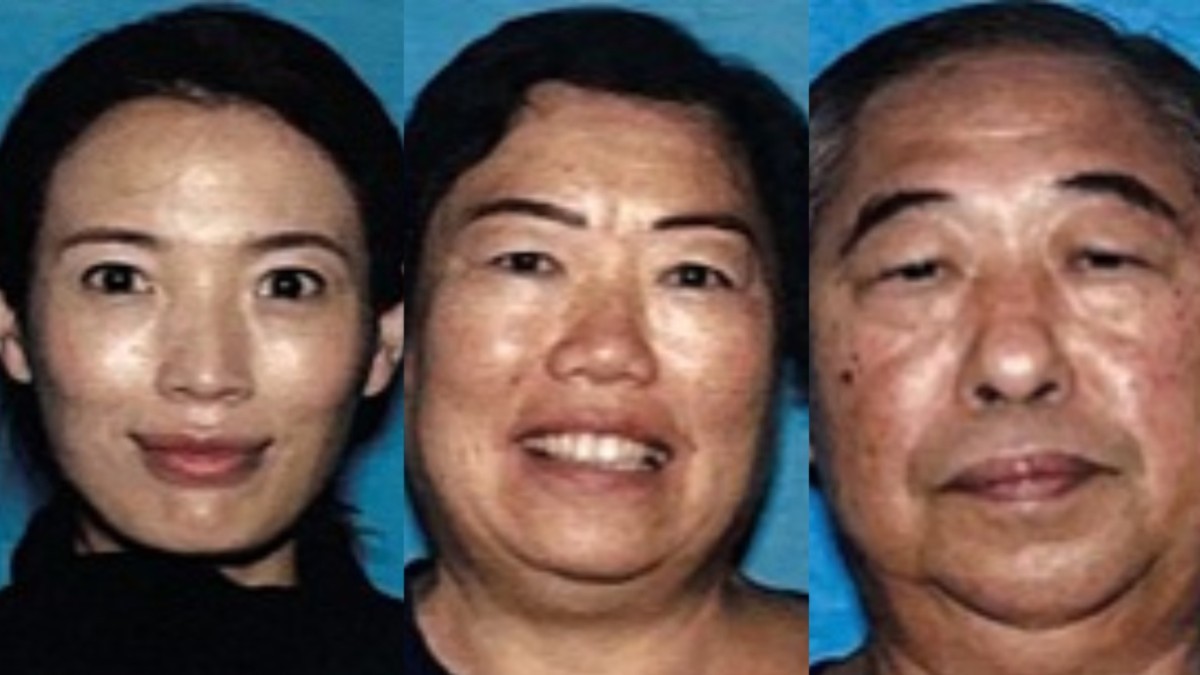Police photo of Mei Li Haskell and Yanxiang Wang and Gaoshan Li