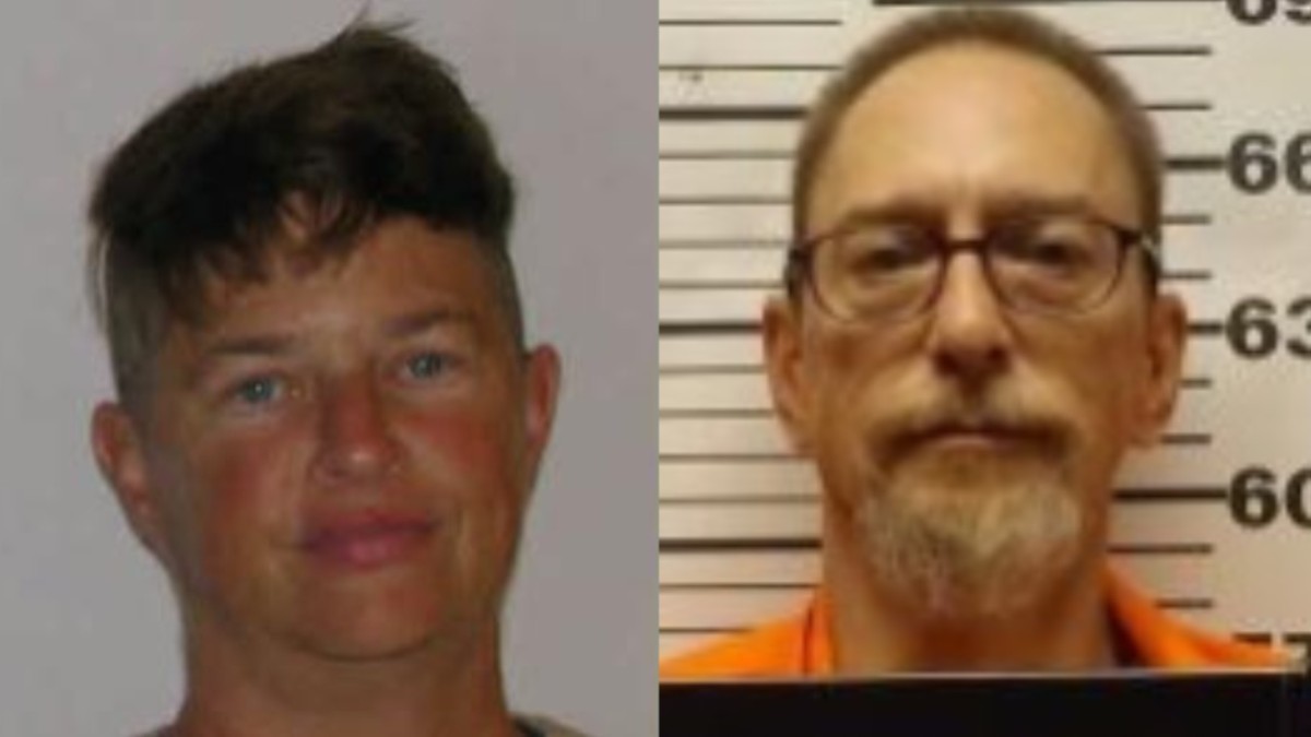 Second mugshot of Lisa Suter and Daniel Johnson