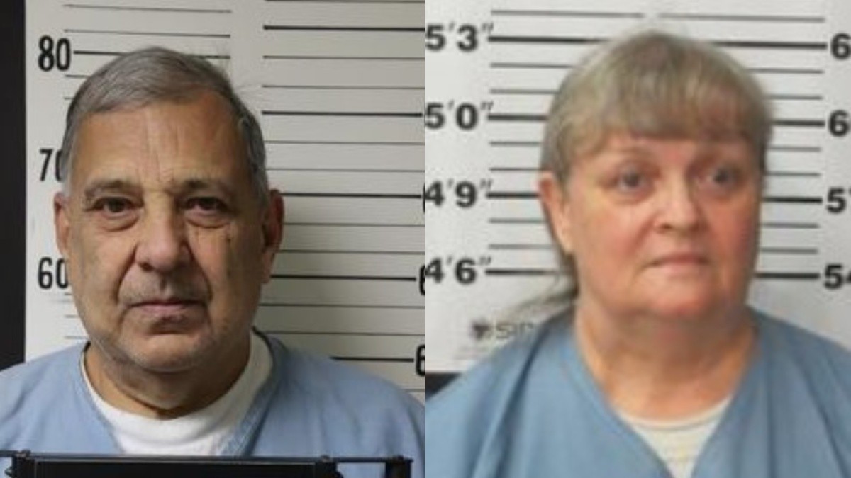 Mugshots of James and Marcie Murray